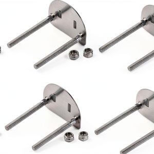 SUPVOX Roller Skate Plate Stainless Steel Shock-0