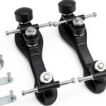 Beuiouer Roller Skate Plates Black 88A-0