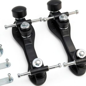 Beuiouer Roller Skate Plates Black 88A-0