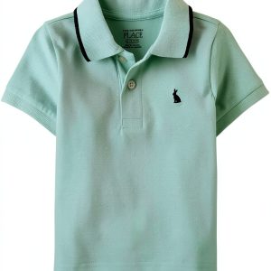 Bunny Embroidered Polo Children’s Place Cotton-0