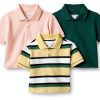 Amazon Essentials Baby Boys Polo Shirt Cotton Stretch Pique-0